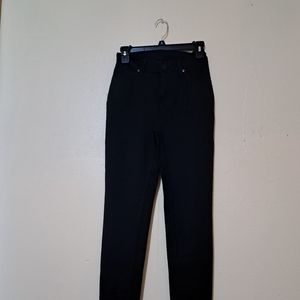 DG2 DIANA  GILMAN  WOMEN  PANTS  BLACK SIZE  XST